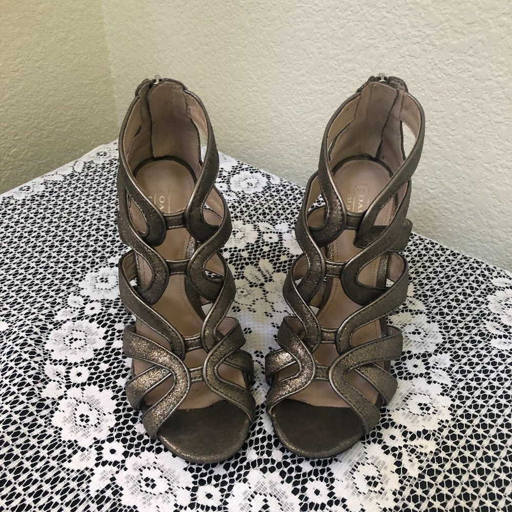 COACH Ludlow Glitter High Heels 8.5 B